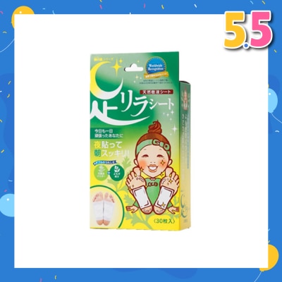 KINOMEGUMI Foot Patch Mugwort (To Detox & Cleanse) 30s