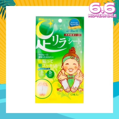 KINOMEGUMI Foot Patch Mugwort (To Detox & Cleanse) 2s