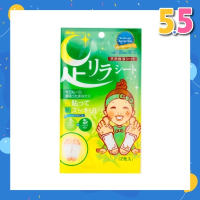 KINOMEGUMI Foot Patch Mugwort (To Detox & Cleanse) 2s