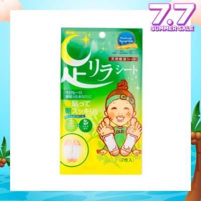 KINOMEGUMI Foot Patch Mugwort (To Detox & Cleanse) 2s