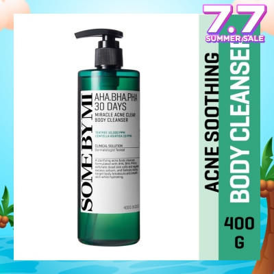 SOME BY MI AHA-BHA-PHA 30 Days Miracle Acne Clear Body Cleanser (Acne Soothing) 400g