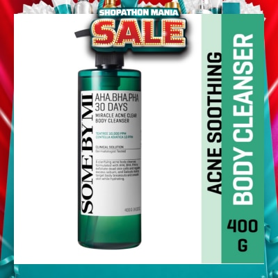 SOME BY MI - AHA-BHA-PHA 30 Days Miracle Acne Clear Body Cleanser (Acne Soothing) 400g