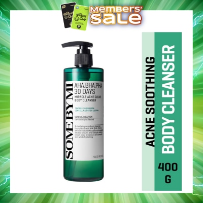 SOME BY MI - AHA-BHA-PHA 30 Days Miracle Acne Clear Body Cleanser (Acne Soothing) 400g
