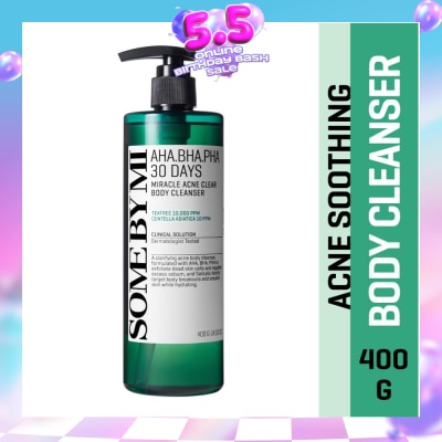 SOME BY MI - AHA-BHA-PHA 30 Days Miracle Acne Clear Body Cleanser (Acne Soothing) 400g