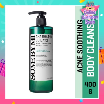SOME BY MI AHA-BHA-PHA 30 Days Miracle Acne Clear Body Cleanser (Acne Soothing) 400g