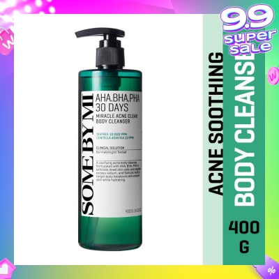 SOME BY MI AHA-BHA-PHA 30 Days Miracle Acne Clear Body Cleanser (Acne Soothing) 400g