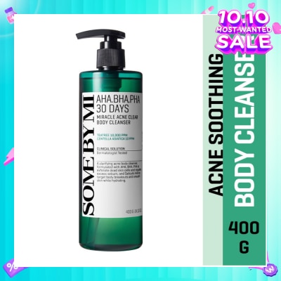 SOME BY MI AHA-BHA-PHA 30 Days Miracle Acne Clear Body Cleanser (Acne Soothing) 400g