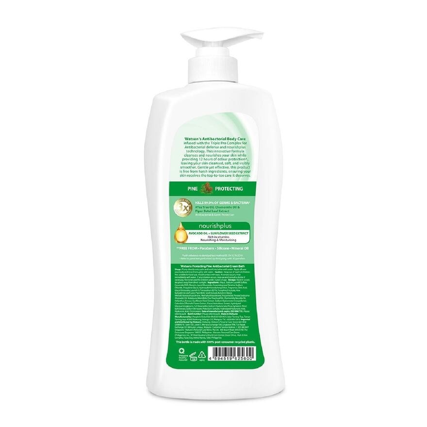 Anti-Bacterial Protecting Pine Cream Bath (For Sensitive Skin) 1000ml x 12s (Per Carton)