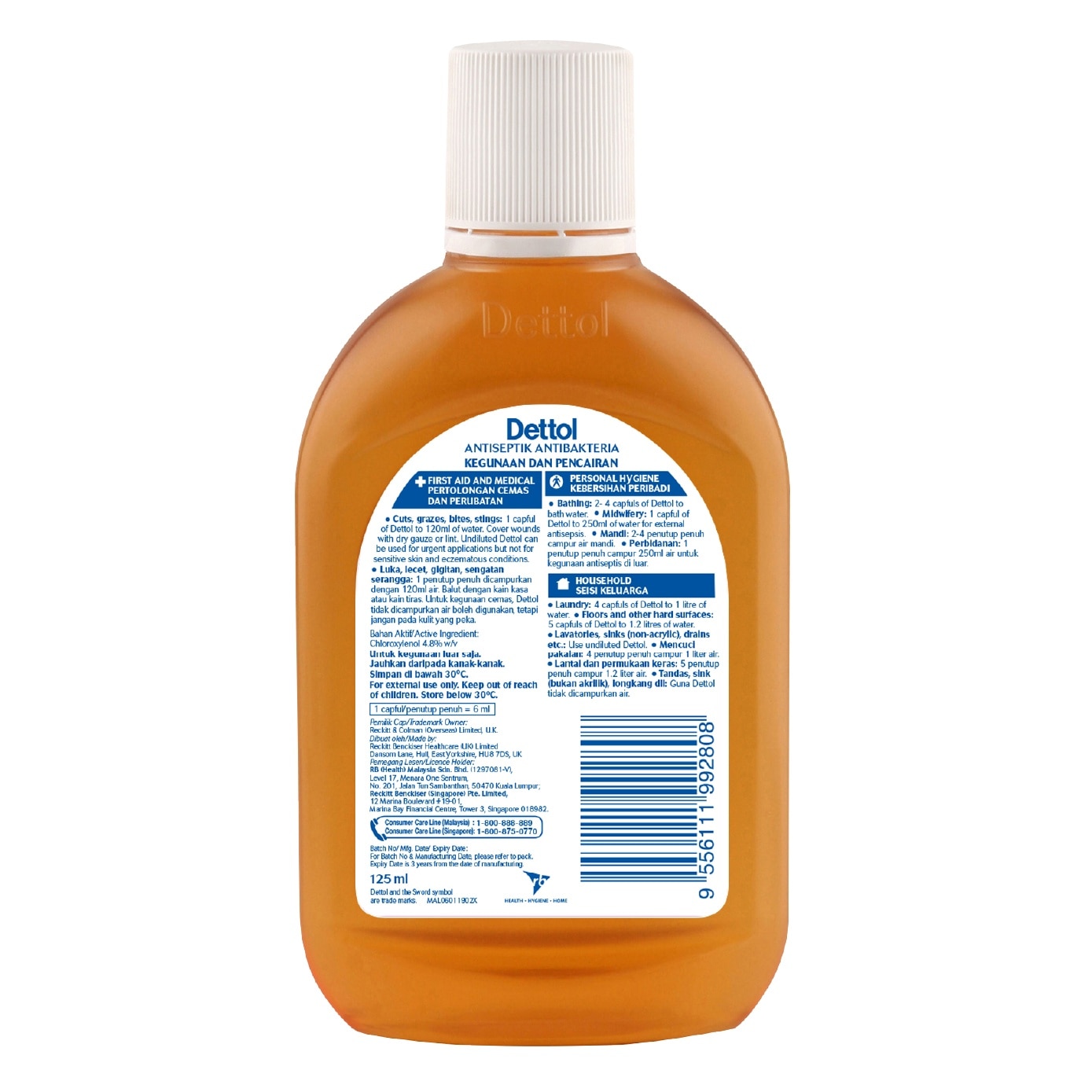 Antiseptic Germicide Multi-Use Liquid 125ml