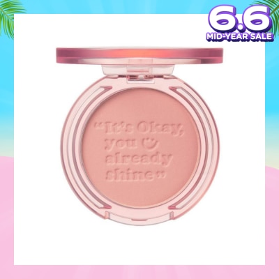 PERIPERA Peripera Pure blushed Sunshine Cheek 01 Calm Pink 1 piece