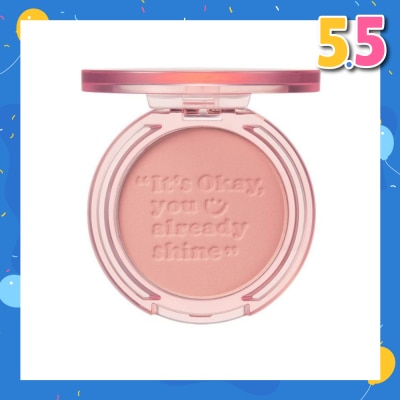 PERIPERA Peripera Pure blushed Sunshine Cheek 01 Calm Pink 1 piece