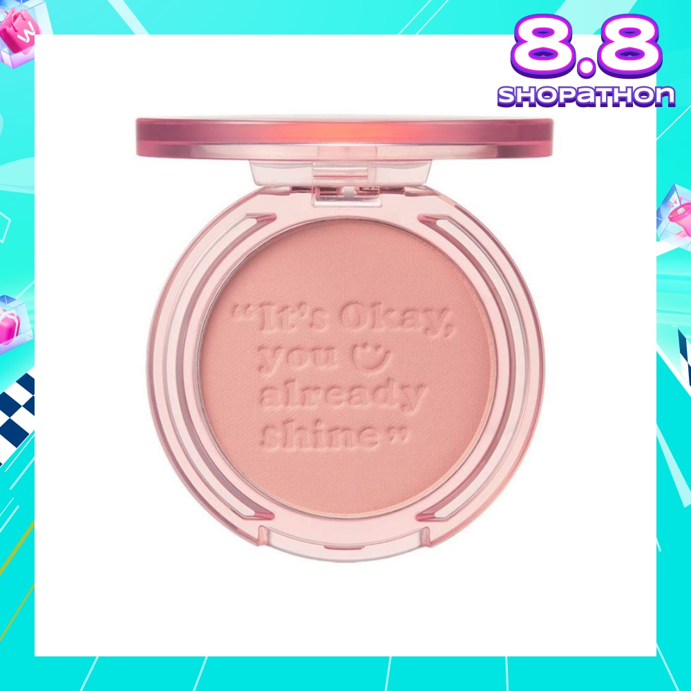 Peripera Pure blushed Sunshine Cheek 01 Calm Pink 1 piece