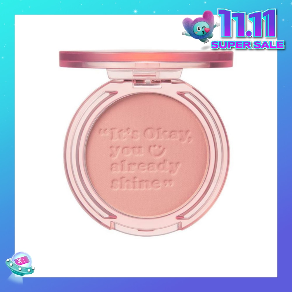 Peripera Pure blushed Sunshine Cheek 01 Calm Pink 1 piece