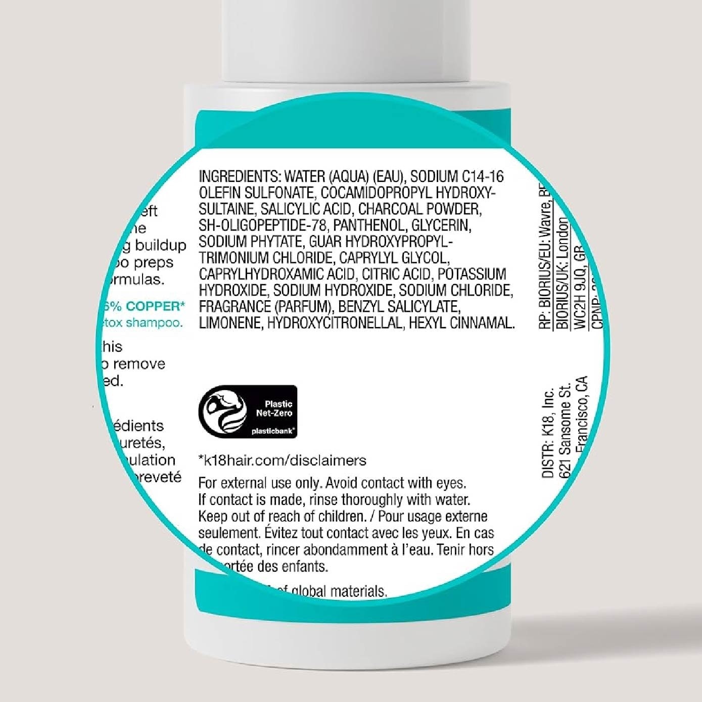 Peptide Detox Shampoo 250ml