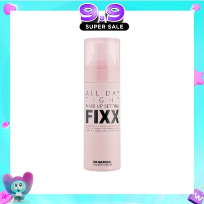SO NATURAL - All Day Tight Make Up Setting Fixx Mist Spray 75ml image