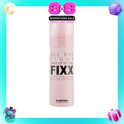 SO NATURAL - All Day Tight Make Up Setting Fixx Mist Spray 75ml
