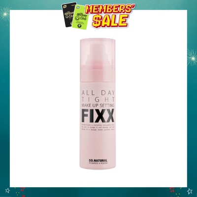 SO NATURAL - All Day Tight Make Up Setting Fixx Mist Spray 75ml