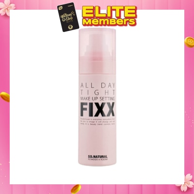 SO NATURAL [CNY] All Day Tight Make Up Setting Fixx Mist Spray 75ml