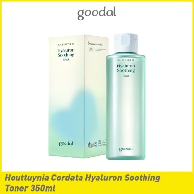 GOODAL Houttuynia Cordata Hyaluron Soothing Toner (Mild Exfoliation Care For Dry & Rough Skin) 350ml