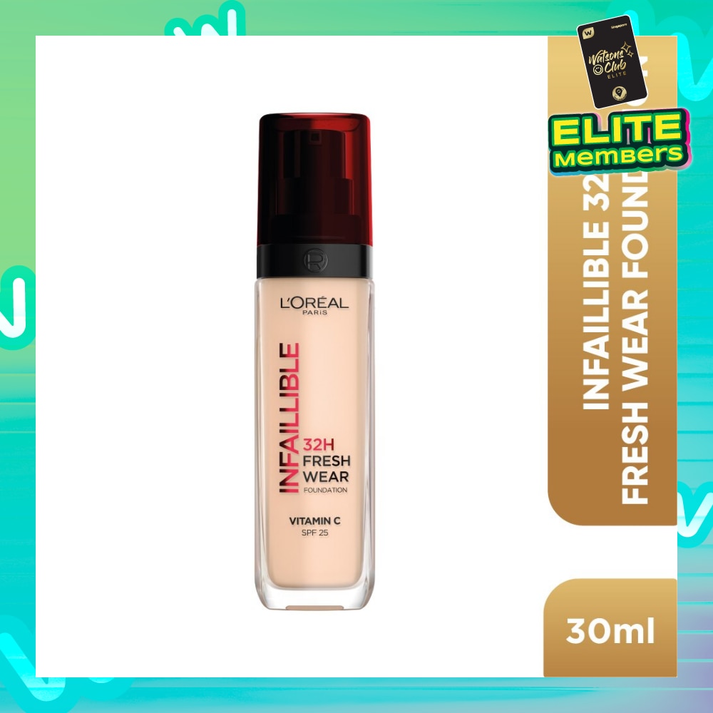 Infaillible 32H Fresh Wear Foundation Vitamin C SPF25 20 Ivory 30ml