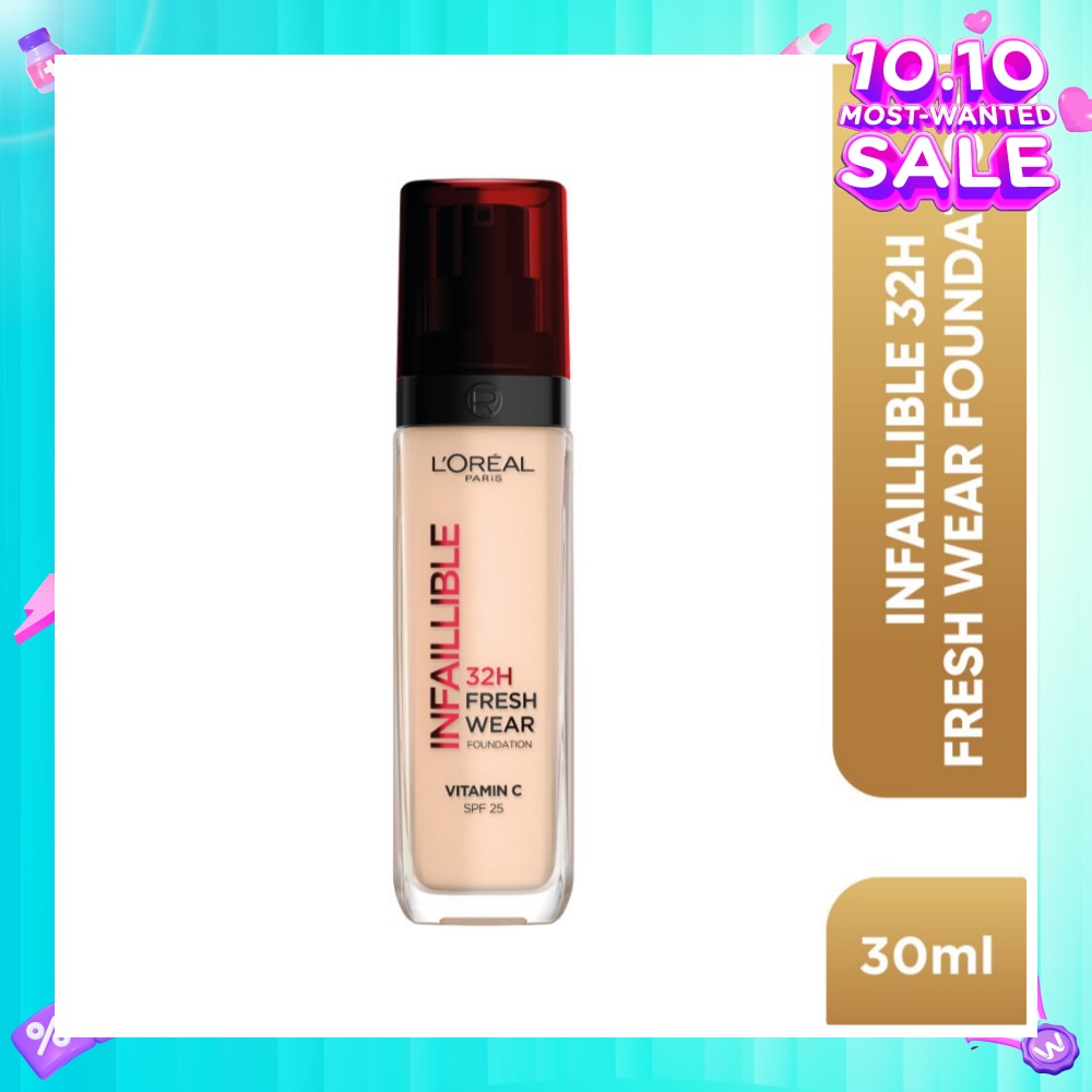 Infaillible 32H Fresh Wear Foundation Vitamin C SPF25 20 Ivory 30ml