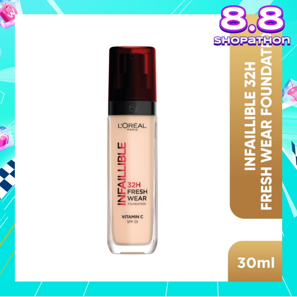 Infaillible 32H Fresh Wear Foundation Vitamin C SPF25 20 Ivory 30ml