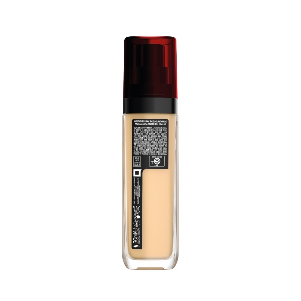 Infaillible 32H Fresh Wear Foundation Vitamin C SPF25 120 Golden Vanilla 30ml