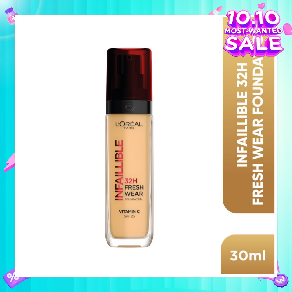 Infaillible 32H Fresh Wear Foundation Vitamin C SPF25 140 Golden Beige 30ml