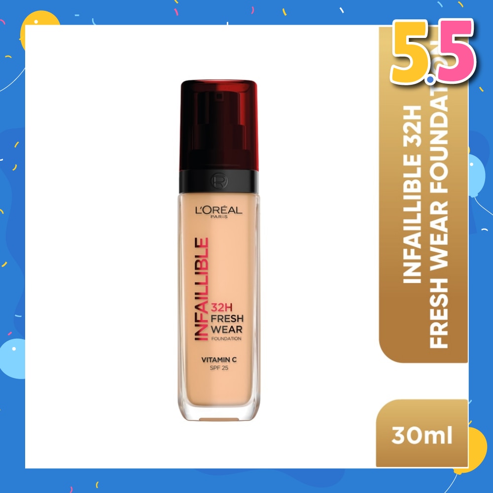 Infaillible 32H Fresh Wear Foundation Vitamin C SPF25 200 Nature Linen 30ml