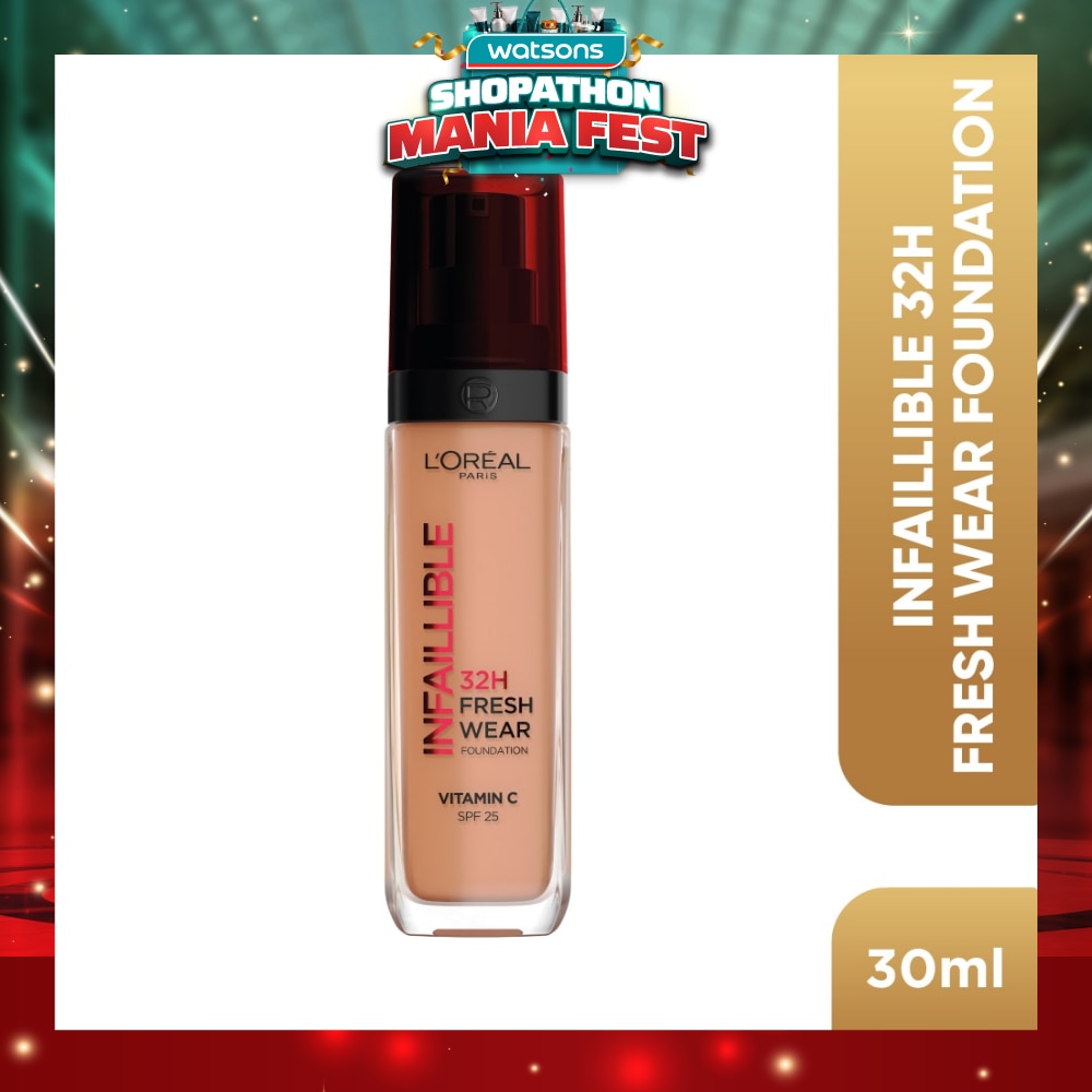 Infaillible 32H Fresh Wear Foundation Vitamin C SPF25 300 Amber 30ml (Expiry: Apr`2027)