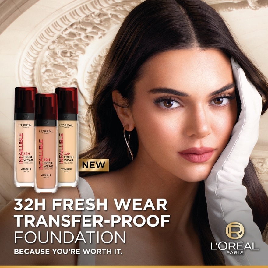 Infaillible 32H Fresh Wear Foundation Vitamin C SPF25 330 Hazelnut 30ml