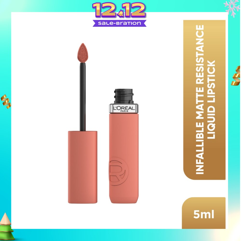 Infaillible Matte Resistance Liquid Lipstick Nude 601 Worth It 1s