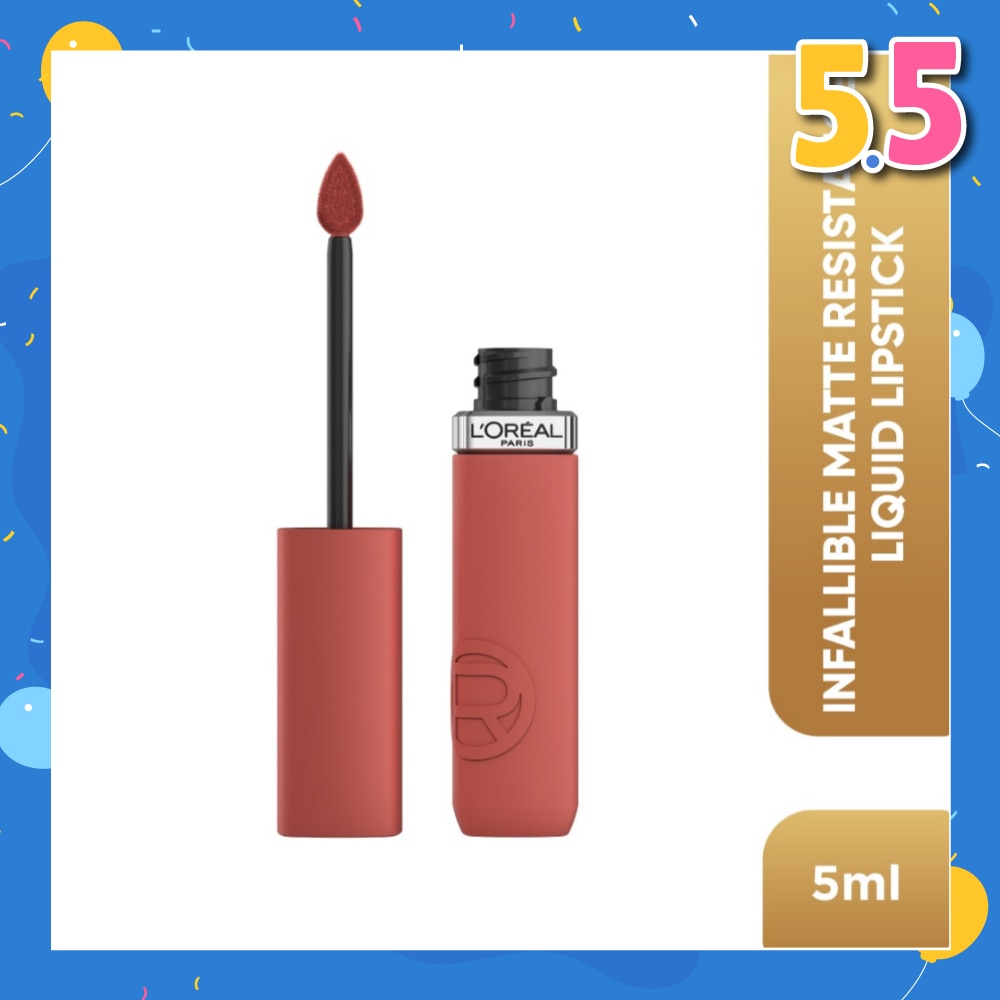 Infaillible Matte Resistance Liquid Lipstick Nude 635 Worth It Medium 1s