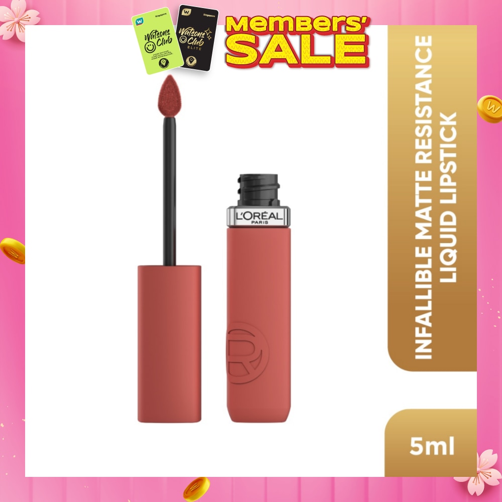 Infaillible Matte Resistance Liquid Lipstick Nude 635 Worth It Medium 1s