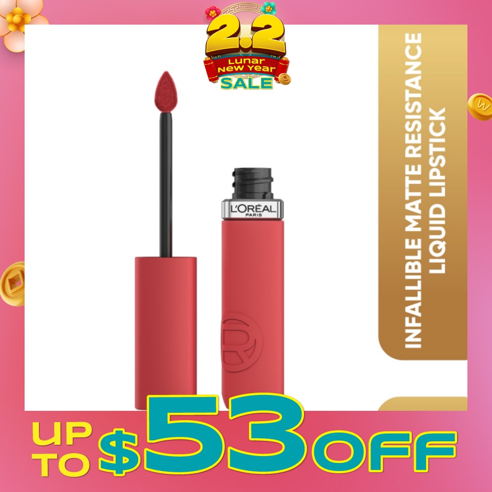 Infaillible Matte Resistance Liquid Lipstick Nude 645 Crush Alert 1s