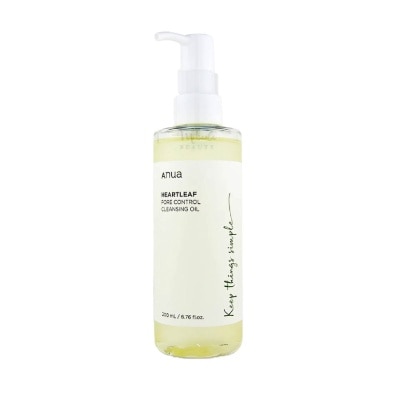 ANUA Heartleaf Pore Control Cleansing Oil (Daily Makeup + Blackheads Removal) 200ml