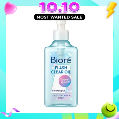 BIORE Flash Clear Cleansing Oil Makeup Remover 150ml image
