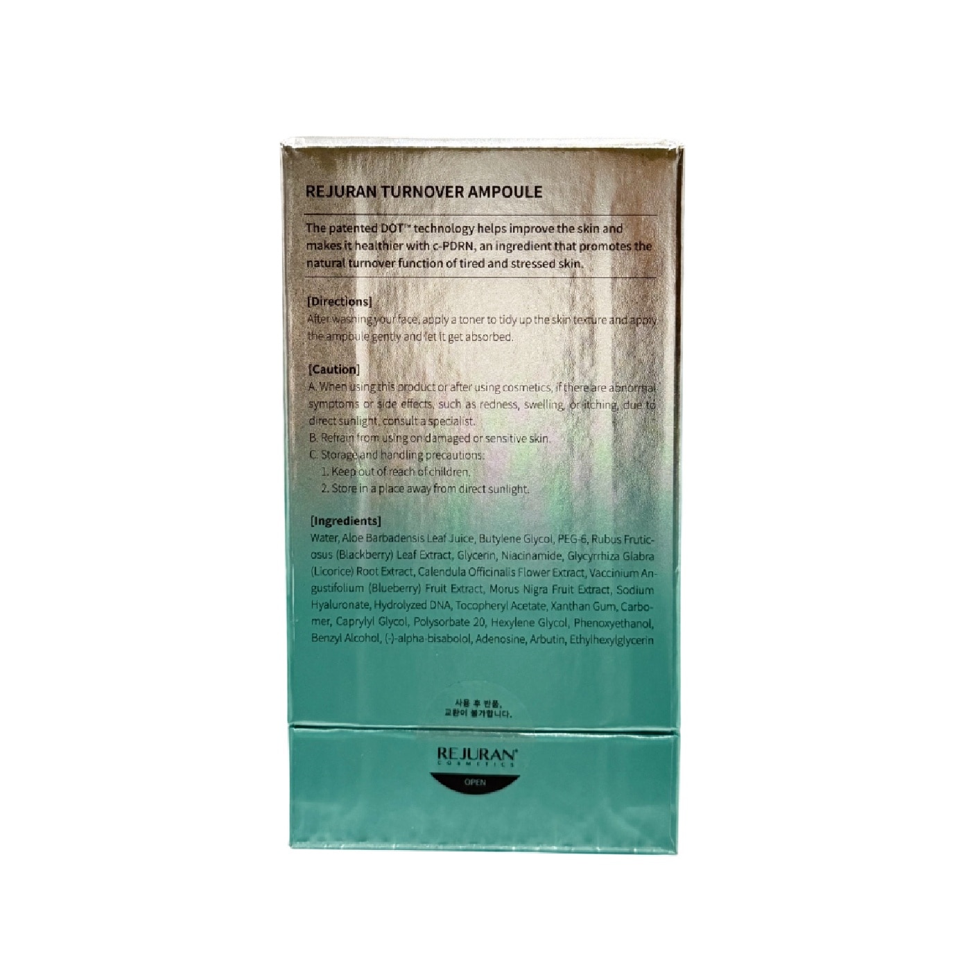 Turnover Ampoule 30ml