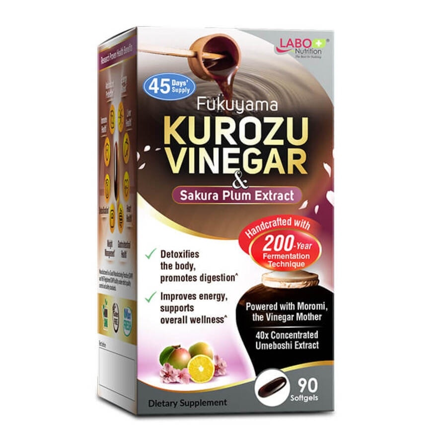LABO NUTRITION Fukuyama Kurozu Vinegar & Sakura Plum Extract