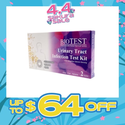 BIOTEST - Urinary Tract Infection Test Kit 2s
