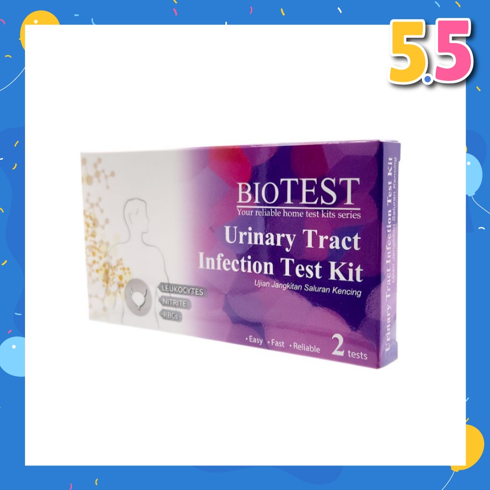 Urinary Tract Infection Test Kit 2s