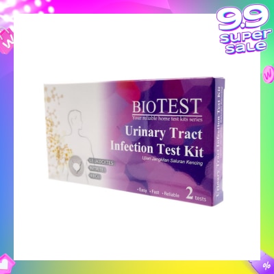 BIOTEST Urinary Tract Infection Test Kit 2s