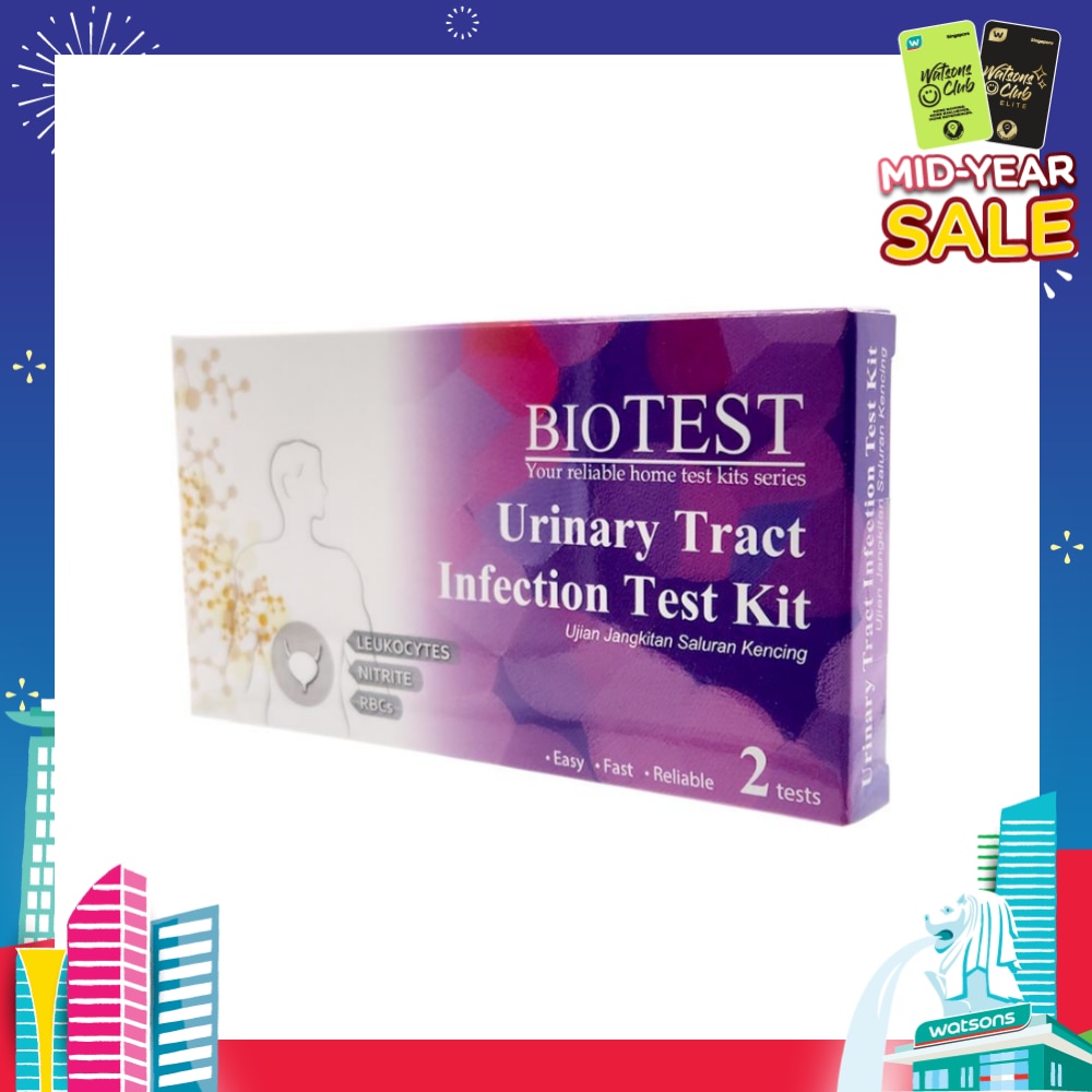 Urinary Tract Infection Test Kit 2s