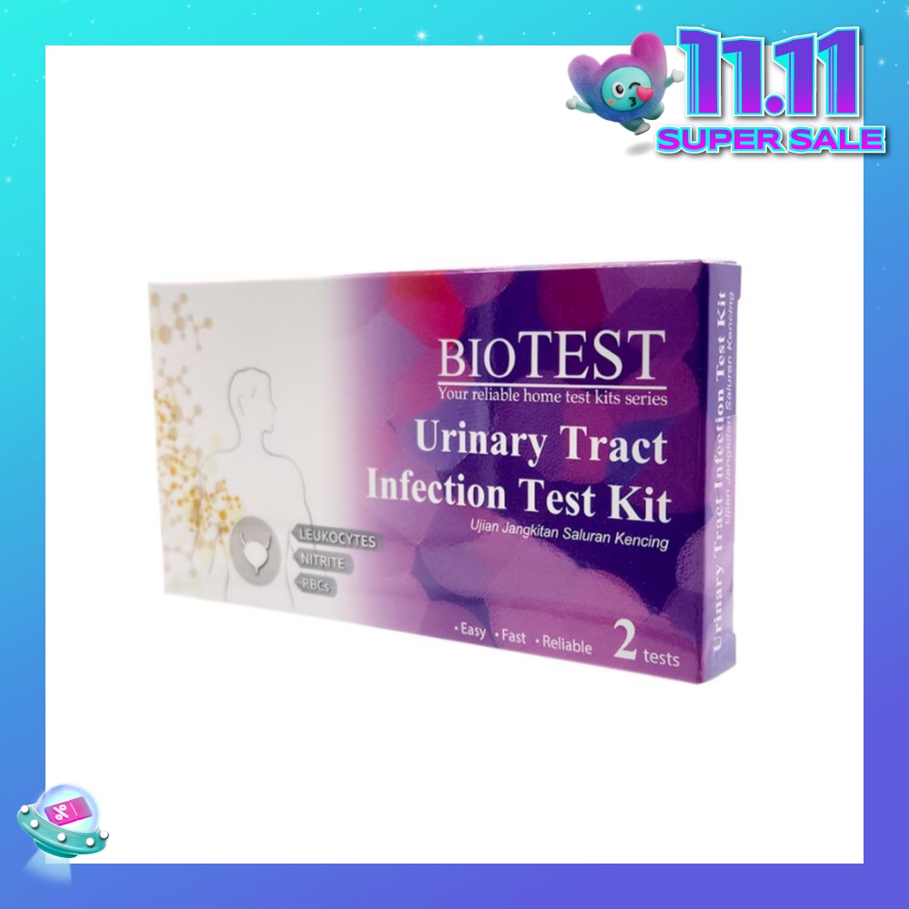 Urinary Tract Infection Test Kit 2s