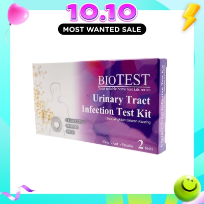 BIOTEST Urinary Tract Infection Test Kit 2s image