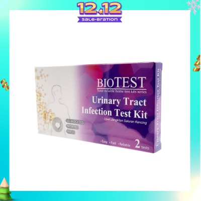 BIOTEST Urinary Tract Infection Test Kit 2s