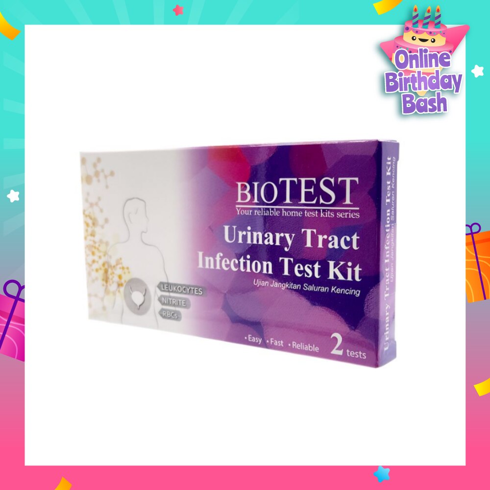 Urinary Tract Infection Test Kit 2s