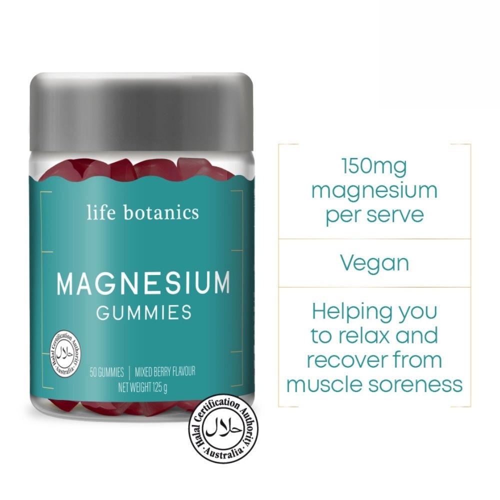 Magnesium Mixed Berry Gummy (To Relax & Recover From Muscle Soreness) 50s
