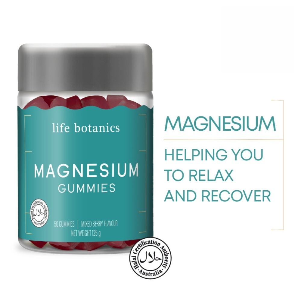 Magnesium Mixed Berry Gummy (To Relax & Recover From Muscle Soreness) 50s