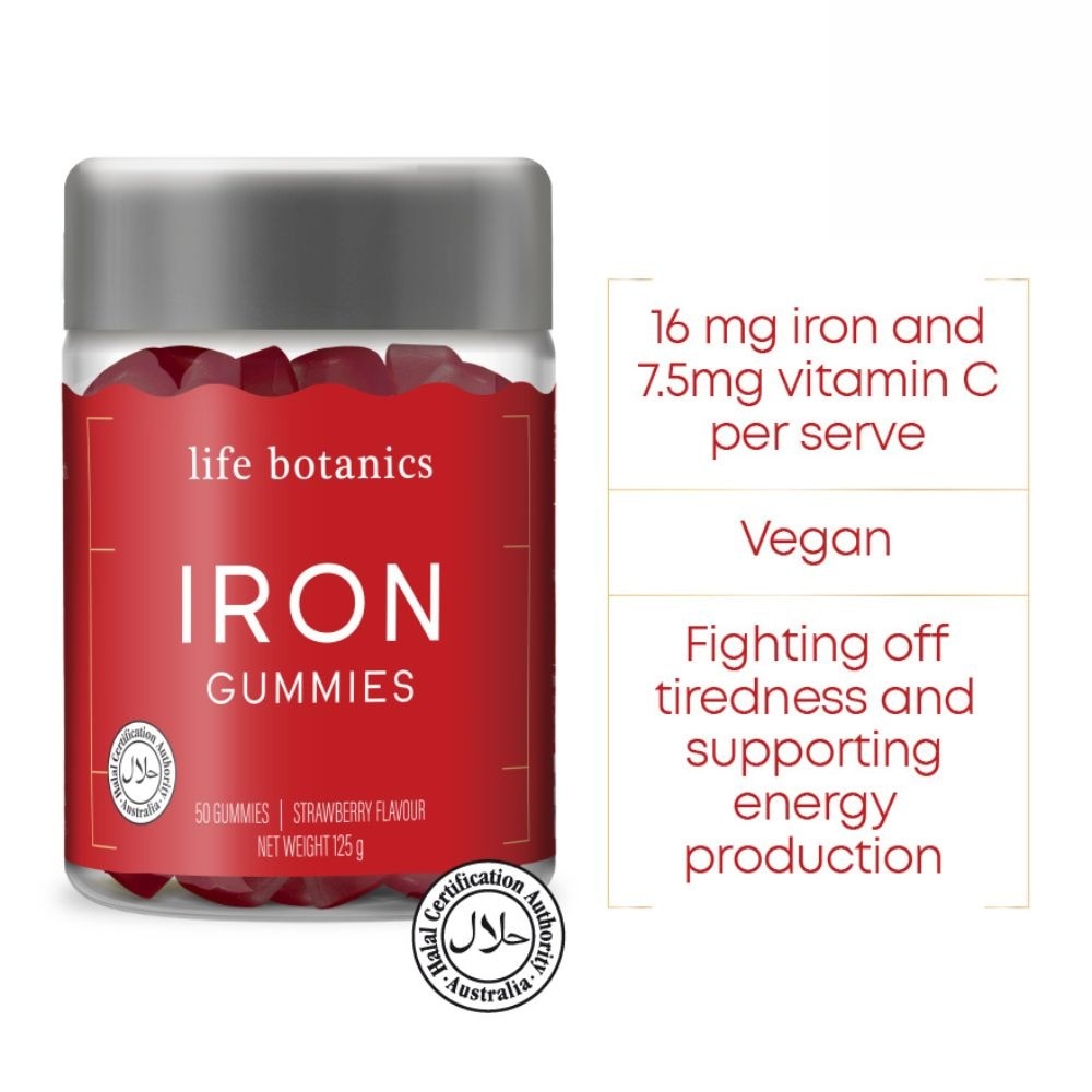 Iron Strawberry Gummy (To Replenishing Iron Levels) 50s